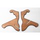 thumbnail image 2 of Soporte de madera natural para guitarra acústica o clásica/ukelele/kalimba (diseño Y), 2 of 5
