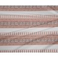 thumbnail image 4 of oneOone Polyester Lycra Peach Fabric Ethnic Block Craft Projects Decor Fabric Printed By The Yard 56 Inch Wide, 4 of 4