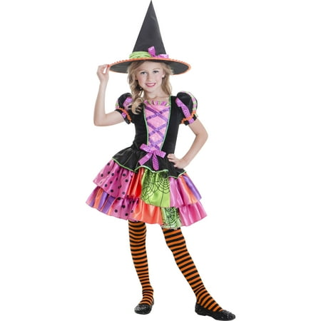 Patchwork Witch Child Halloween Costume - Walmart.com