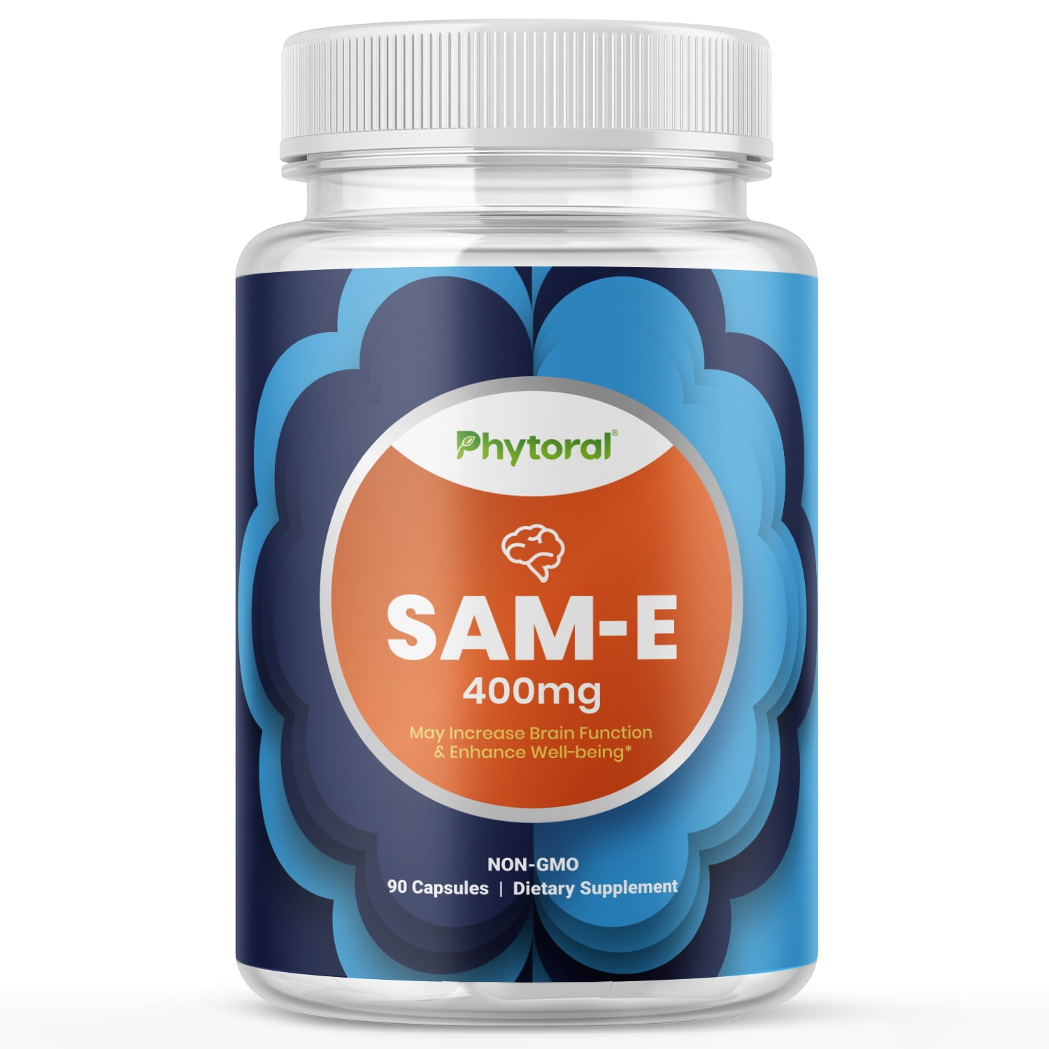 Pure Sam E Vitamin Supplement - Sam-E 400mg Memory Supplement for Brain ...
