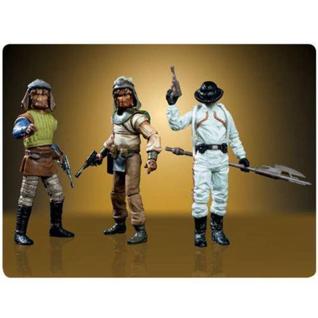 Set de figuras de acción Star Wars Return of The Jedi Skiff Guard