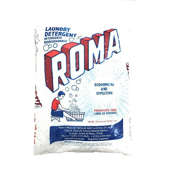 Roma Laundry Detergent, 4.4 lb Bag