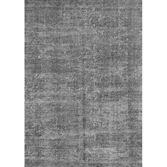 Ahgly Company Indoor Rectangle Persian Gray Traditional Area Rugs, 5' x 7'