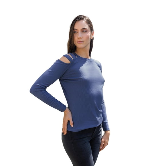 BLUSA ATTENIA azul Mediana