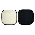 thumbnail image 3 of Kashi Home 16"x16" Memory Foam Chair Seat Cushion Pad for Kitchen, Dining Room, Patio Chairs, Set of 2, Black, 3 of 5
