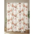 thumbnail image 4 of Fsddascl Pink Western Cowboy Shower Curtain Set - 36" x 78" Washable Bathtub Curtain with 12 Hooks, Retro Ethnic Horse Cactus Plants Waterproof Fabric Stall Shower Curtains for Bathroom/Bathtub, 4 of 6