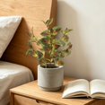 thumbnail image 7 of Artificial Perilla Leaves Greenery Stems, 17.7" Large Foliage Picks Purple-Green Leaves, Lifelike Botanic Decor for Floral Arrangement, Home Shelf Centerpiece Wedding Party Indoor, 7 of 7