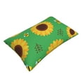 thumbnail image 3 of LNWH Rectangle Pillow Cover, Abstract Vintage Sunflower Floral Cushion Covers Pillowcase for Couch Bedroom Sofa, 20"x30", 3 of 7