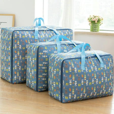 3Pcs/Set Large Capacity Oxford Storage Bag for Quilt Cloth Travel ...
