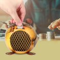 thumbnail image 4 of Saving Pot,Mouse Shaped Iron Art Piggy Bank Money Saving Box Innovative Solution, 4 of 12
