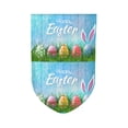 thumbnail image 5 of Wukai Happy Easter Print Garden Flag 12.5x18 Inch Double Sided Sun-resistant Rain-resistant, Wrinkle-resistant Colorfast(Only Flag), 5 of 7