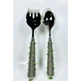 thumbnail image 4 of 2 Piece Set Salad Servers in May Green Stones With Box, 4 of 8