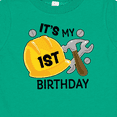 thumbnail image 4 of Inktastic Its My 1st Birthday with Construction Tools Boys Baby T-Shirt, 4 of 5