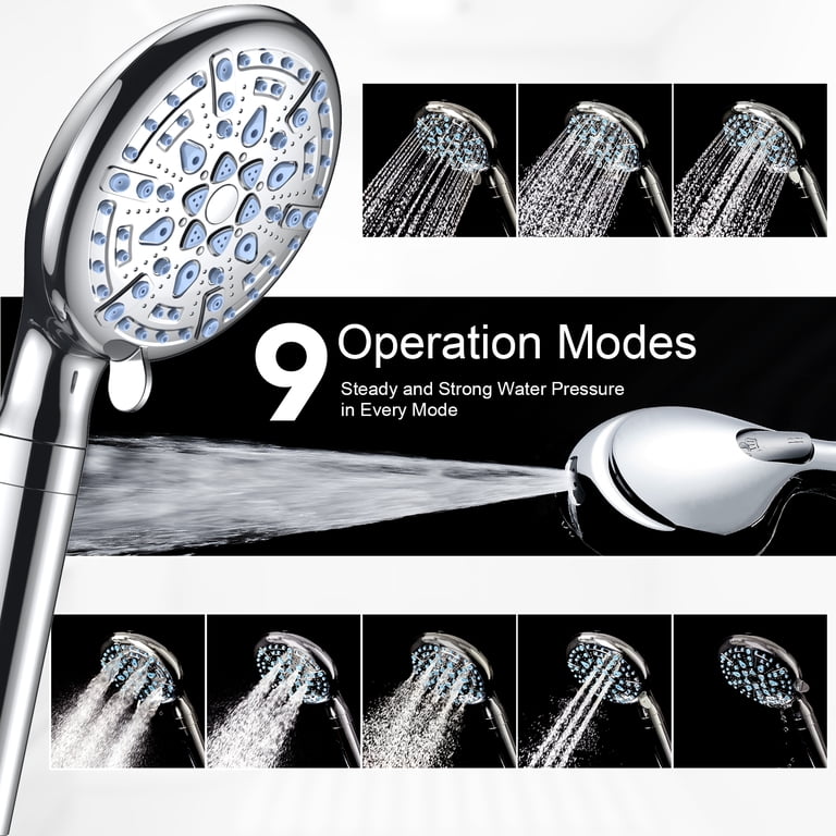 Ophanie 9-Mode High Pressure Handheld Shower Head photo 4