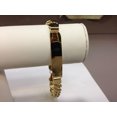 thumbnail image 4 of 14K Gold 8mm Polished ID Bracelet, 4 of 7