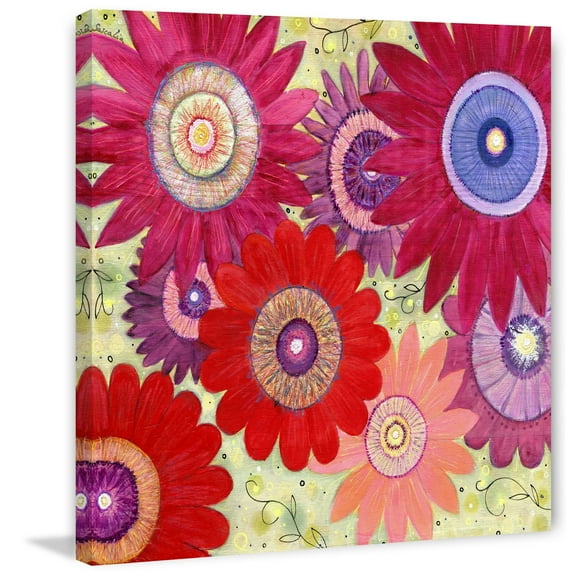 Marmont Hill "Summer Crush" by Sascalia Painting Print on Wrapped Canvas