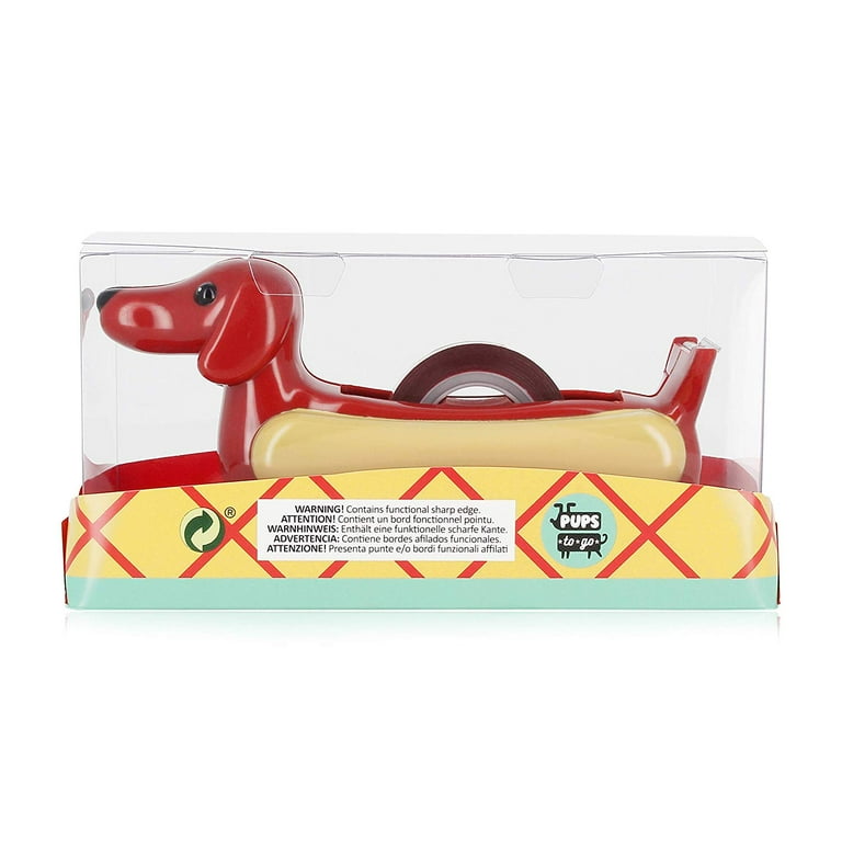 Sausage dog top tape dispenser