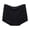 ALM38-Black, variant on Womens Cotton Boy Shorts Underwear Full Coverage Soft Briefs High Waisted Panties For Lady Girls Black XL