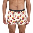 thumbnail image 1 of Fotbe Popcorn Calzoncillos Tipo Boxer con Bolsa de Soporte Total para Hombre, X-Temp Fresco, Transpirable y de Secado Rápido-Small, 1 of 5
