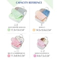 thumbnail image 6 of Gonex Compression Packing Cubes for Luggage, 4 Set Expandable Travel Organizers with Dual Zippers, 6 of 6