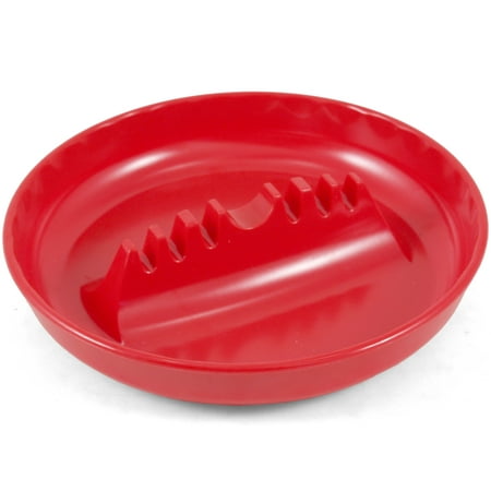 - Gessner Red Round Plastic Executive Cigar and Cigarette Ashtray