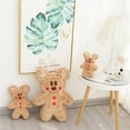 thumbnail image 2 of Gingerbread Plush Toys Christmas Stuffed Gingerbread Boy and Girl, Minnie Mickey Soft Pillow Cushion Christmas Decor, Gingerbread Doll Keychain Pendant Holiday Christmas Gifts(7.87-11.8-19.68''), 2 of 5