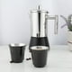 thumbnail image 5 of Easyworkz Juego de tazas de espresso de acero inoxidable con aislamiento de doble pared, 75 ml, 5 of 8