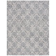 thumbnail image 2 of SAFAVIEH Abstract Drew Abstract Wool Area Rug, Ivory/Navy, 8' x 10', 2 of 11