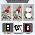 thumbnail image 3 of Light Switch Cover Switch Plate Outlet Cover Plug Cover for Electrical Unused Outlet Cover Beautiful Red Bird, 3 of 6