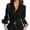 Black women long sleeve button down shirt a1, variant on Women Long Sleeve Button Down Shirt Collared Blouse Slim Fit Business Casual Office Work Tops Solid Elegant Tunic Tops, Red M