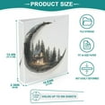 thumbnail image 3 of FORMRS 3 Ring Binder 1.5 inch with Pockets Set of 2 Clip Board 200 Sheets Capacity, Moon House, 3 of 8