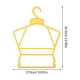 thumbnail image 2 of WORGEOUS 10pcs Small Clothes Hangers Baby Closet Hangers Children Clothes Hangers Kids Clothes Hangers Multifunctional Hangers Closet Clothes Hangers, 2 of 8