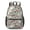 Maltese and Floral, variant on German Shepherd and Dog Paw Print 17" School Backpacks for Teens,Waterproof Oxford Fabric,S-Shape Padded Straps for School,Travel,Hiking,Camping