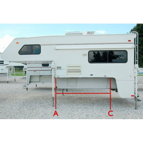 Torklift A7004 - Camper Anchor Repair/Relocation Kit