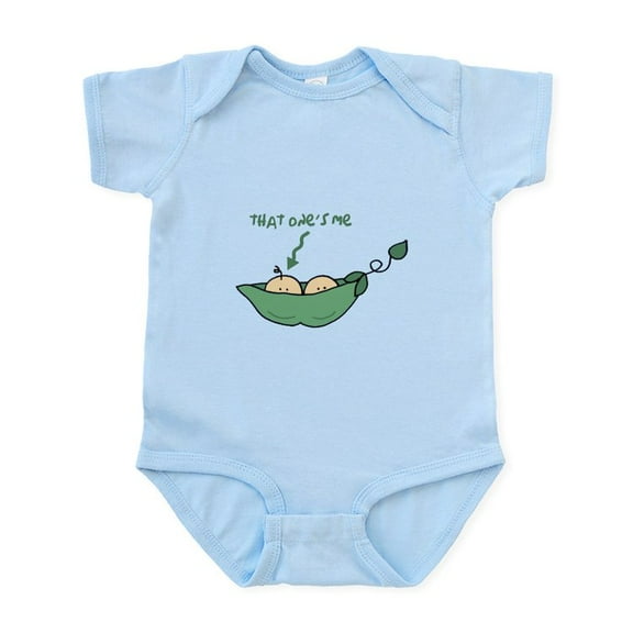 CafePress - Peapod Twins Infant Bodysuit - Baby Light Bodysuit, Size Newborn - 24 Months