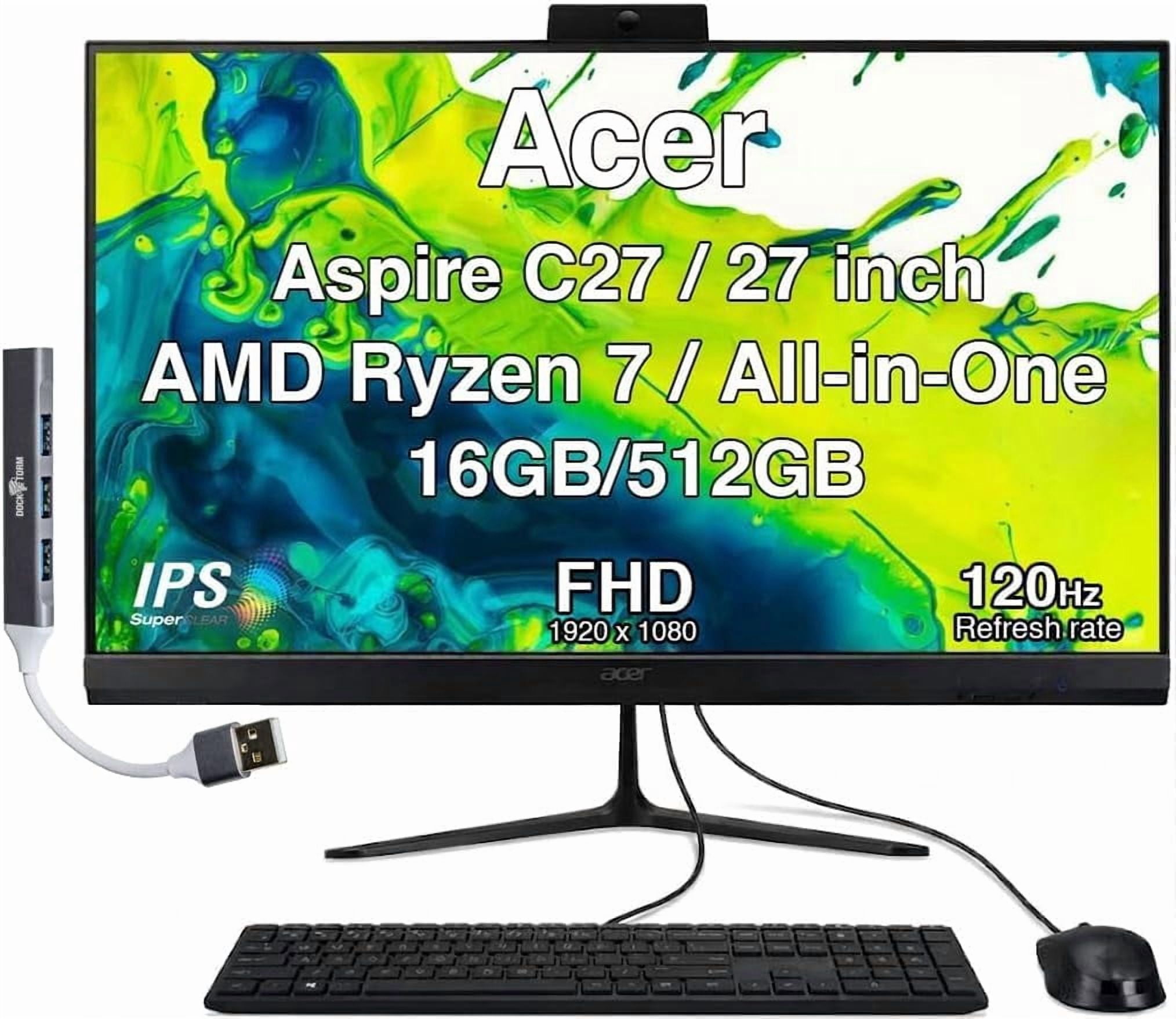 Acer Aspire Z24-880-UR12 Intel Core i3 7th Gen 7100T (3.40 GHz) 6