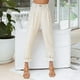 thumbnail image 2 of Pantalones de pana para mujer Nikou con botones altos, 2 of 6