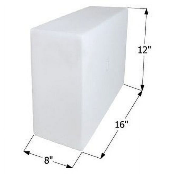 Icon Technologies 12738 - WT2474 6 gal. Fresh Water Tank with 1/2" Fittings (16"L x 12"W x 8"H)