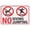 Warning Sign 2, variant on Caution Strong Magnetic Field Sign 8"x12" Rust Free Aluminum - Uv Protected, Waterproof, Weatherproof And Fade Resistant - 4 Pre-Drilled Holes