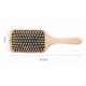 thumbnail image 2 of Cepillo de pelo de madera con forma de paleta de 25 cm (10 pulgadas), con cojín de aire de madera para mujer, masaje suave del cuero cabelludo y desenredante., 2 of 5