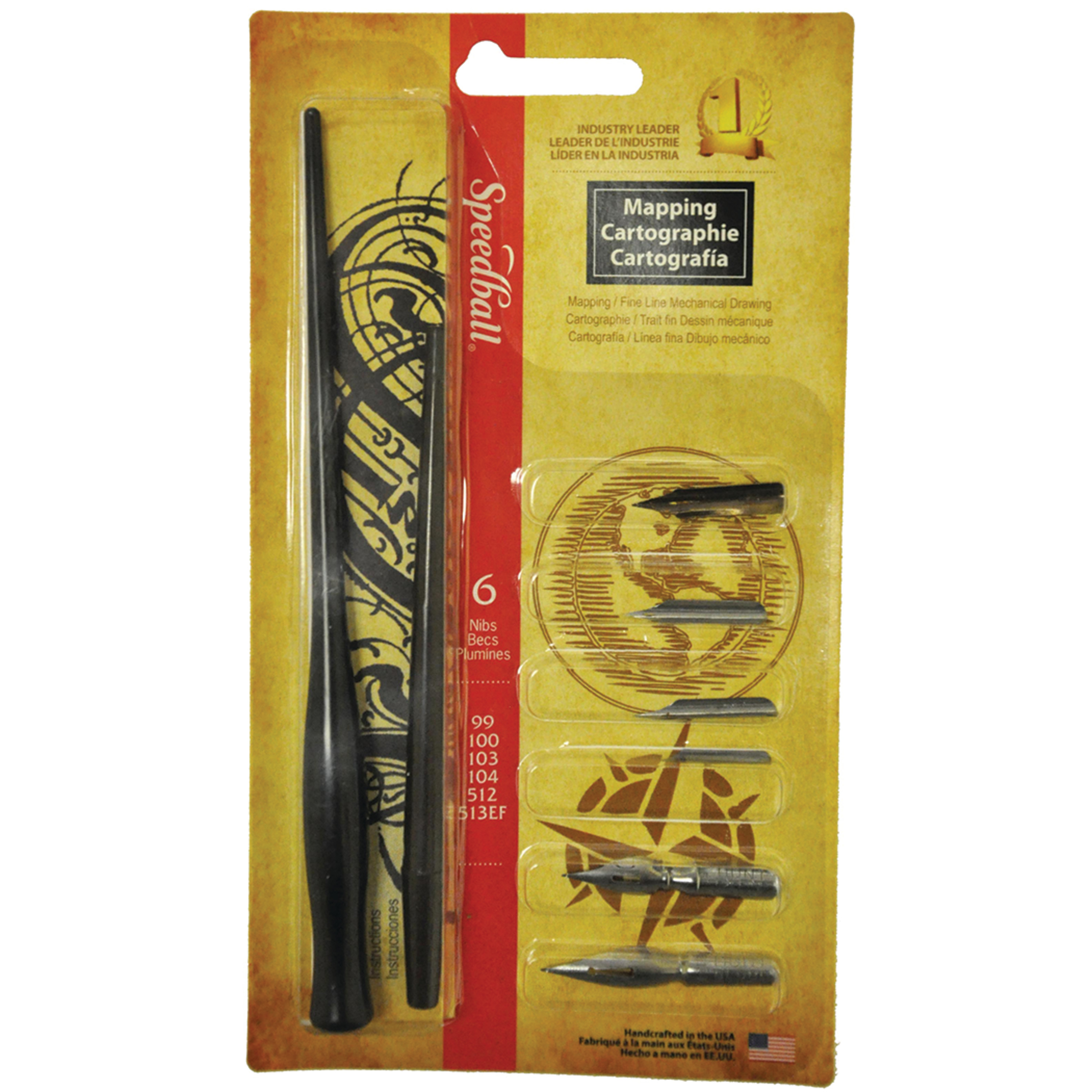 Speedball Mapping Pen Set