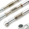 thumbnail image 3 of maskred Steering Link Rod Set For 104009 104016 104018 Monster Trucks Rc Steering Link Rod Set Aluminum Alloy Wheelbase RC Car Accessories Silver, 3 of 6