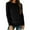 Black, variant on biudgviw Casual Tops for Women Lounge Long Sleeve Crewneck Basic Shirts Fall Slim Solid Color Blouses