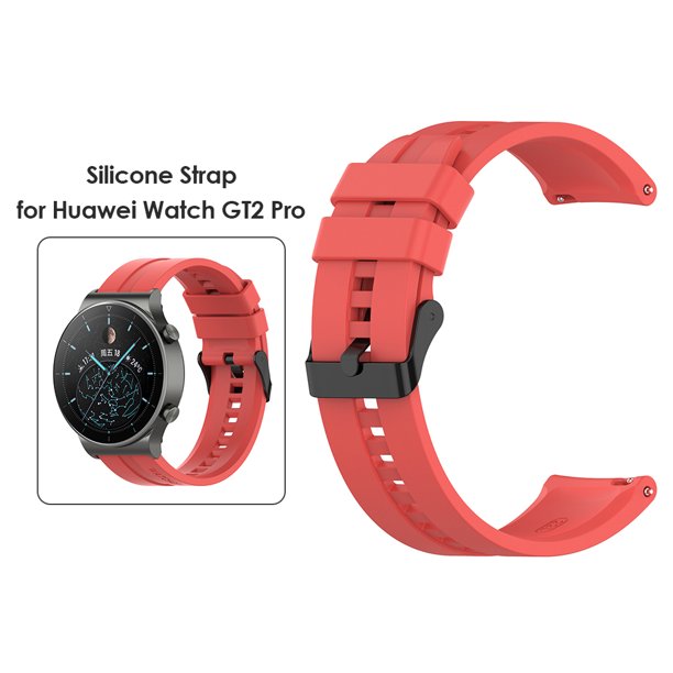 Correa de reloj de repuesto de correa de silicona suave de 22 mm para Huawei Watch GT2 Pro 2e
