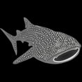thumbnail image 3 of CafePress - Whale Shark Diver Diving Scuba Women's Dark Pajama - Women's Short Sleeve Print T-Shirt and Pants Dark Cotton Pajama Set, 3 of 7