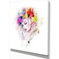 thumbnail image 3 of Design Art - Fille avec Couronne de Fleurs, 3 of 4