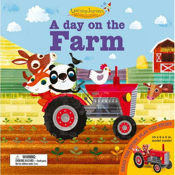 Press Out & Build Model and Storybook: A Day on the Farm : Read the Story, Play the Story (Hardcover)