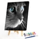 thumbnail image 3 of Cuadros Decorativos Cuadro sin marco de gato pintura al óleo por números cuadro pintado a mano para dormitorio Ndcxsfigh Nuevos Originales, 3 of 9