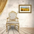 thumbnail image 3 of Del Missier, Andrea 32x18 Gold Ornate Wood Framed with Double Matting Museum Art Print Titled - Campo in Toscana, 3 of 4