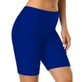thumbnail image 3 of iHPH7 Athletic Shorts for Women's Activewear Workout Shorts Women Breathable Leggings for Women Athletic Wear Women Biker Shorts Women Running Shorts for Women Blue L, 3 of 9
